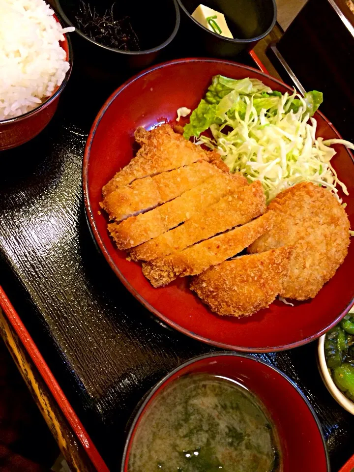 チキンカツ定食‼︎|Yoshinobu Nakagawaさん