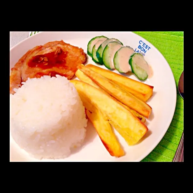 Snapdishの料理写真:Pork steak|C_Lynneさん