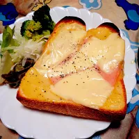 Snapdishの料理写真:クロックムッシュ（風）|永藤祐子さん