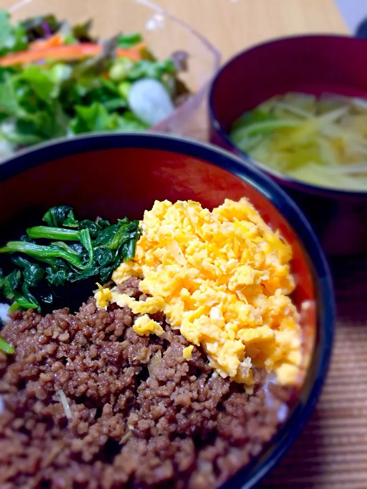 そぼろ丼|hanaさん