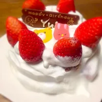 Snapdishの料理写真:イチゴショートケーキ♡|Yuka Matsumotoさん