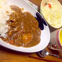 Snapdishの料理写真:カレーライス💫|Yuka Matsumotoさん