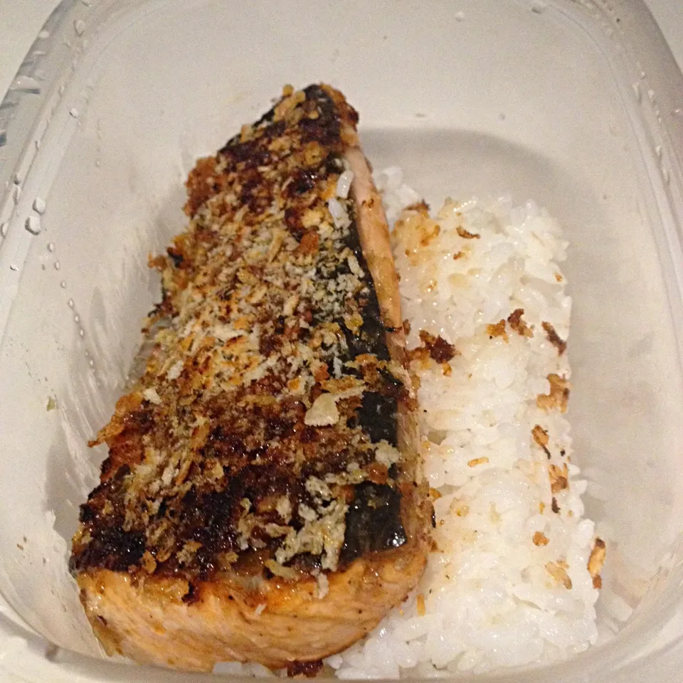 Snapdishの料理写真:Panko Crusted Teriyaki Salmon|Aliceさん