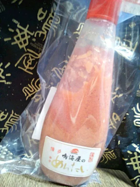 お土産明太子(笑)(￣∇￣)|なぎママさん