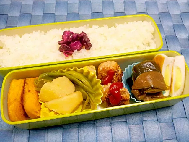 Snapdishの料理写真:2013.12.13
旦那お弁当(*^^*)|さやさん