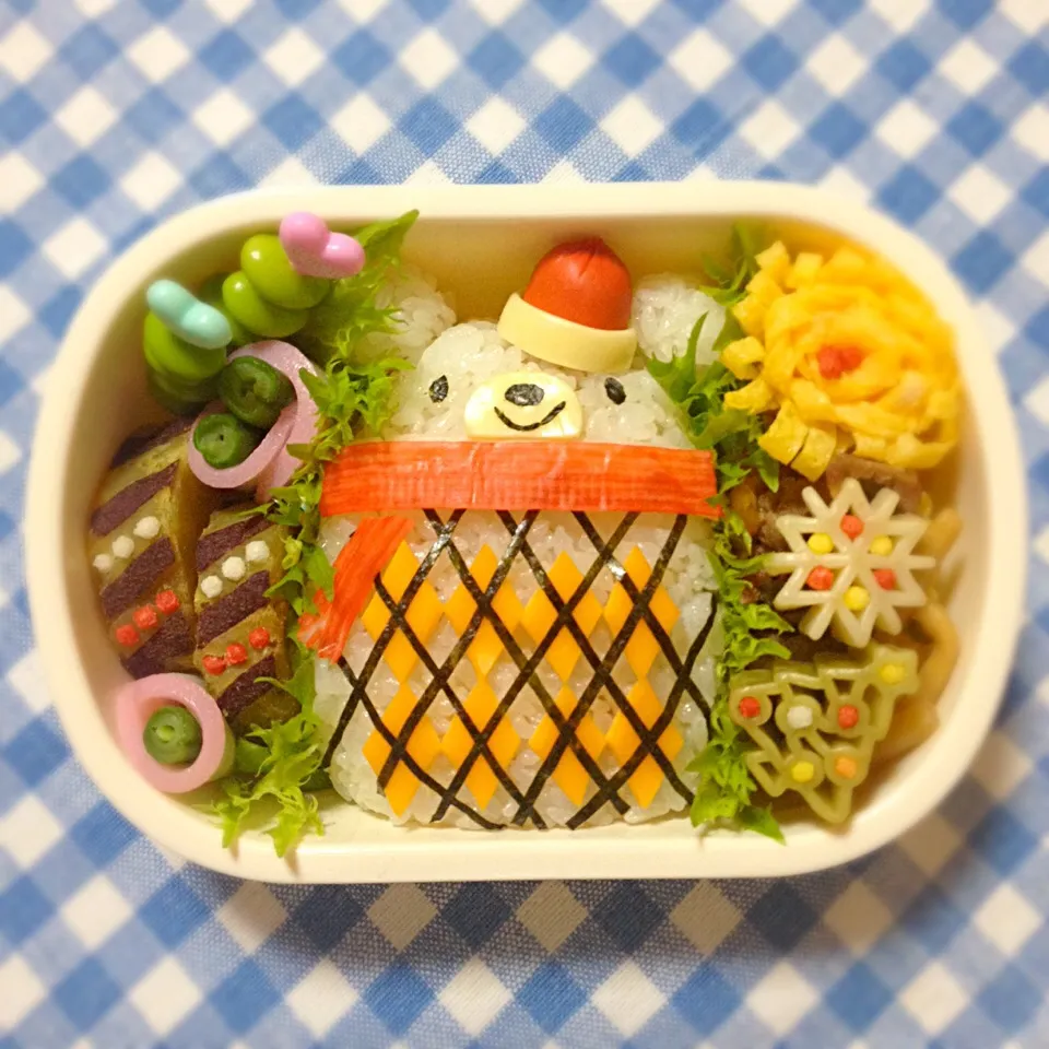 アーガイルセーターのクマさん弁当❤︎|chihoさん