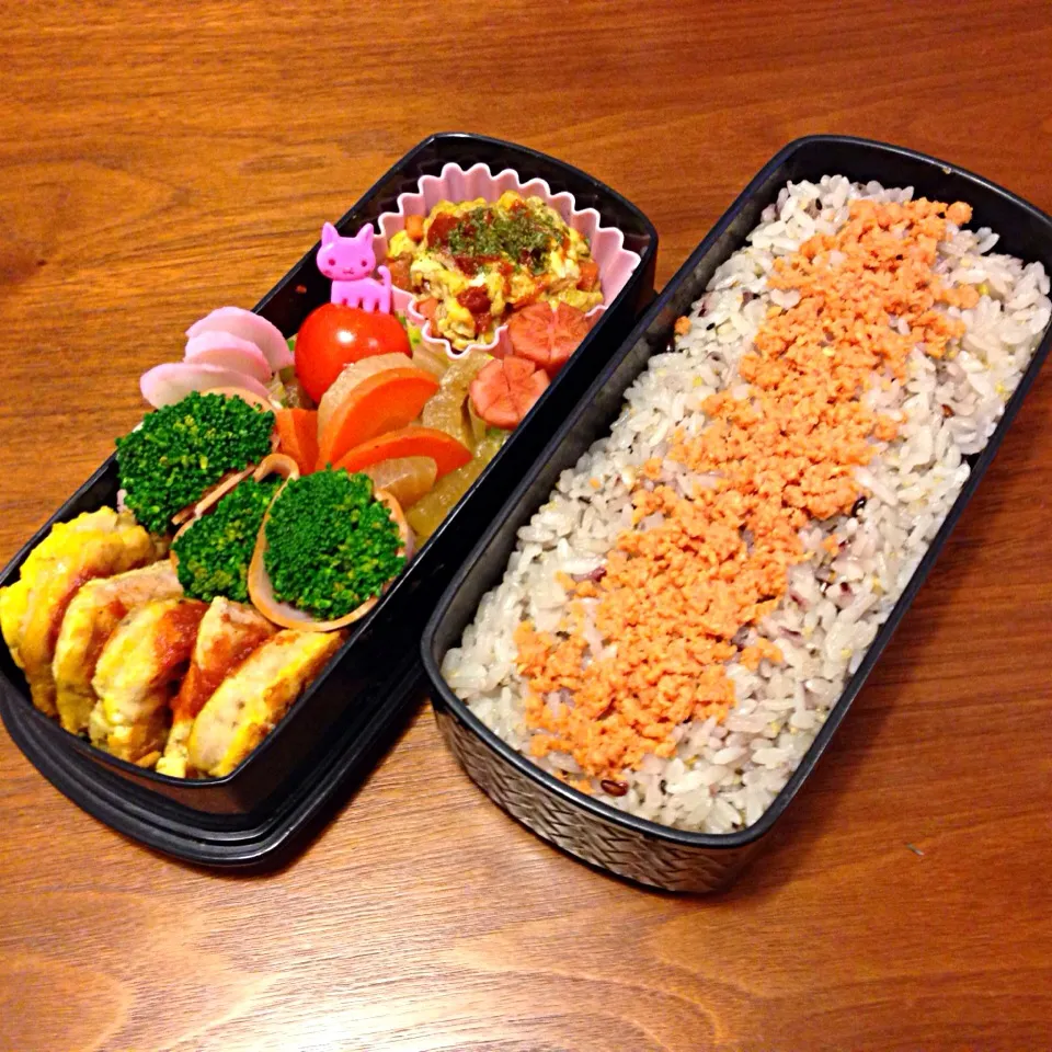 Snapdishの料理写真:旦那様のお弁当♪|りえこさん