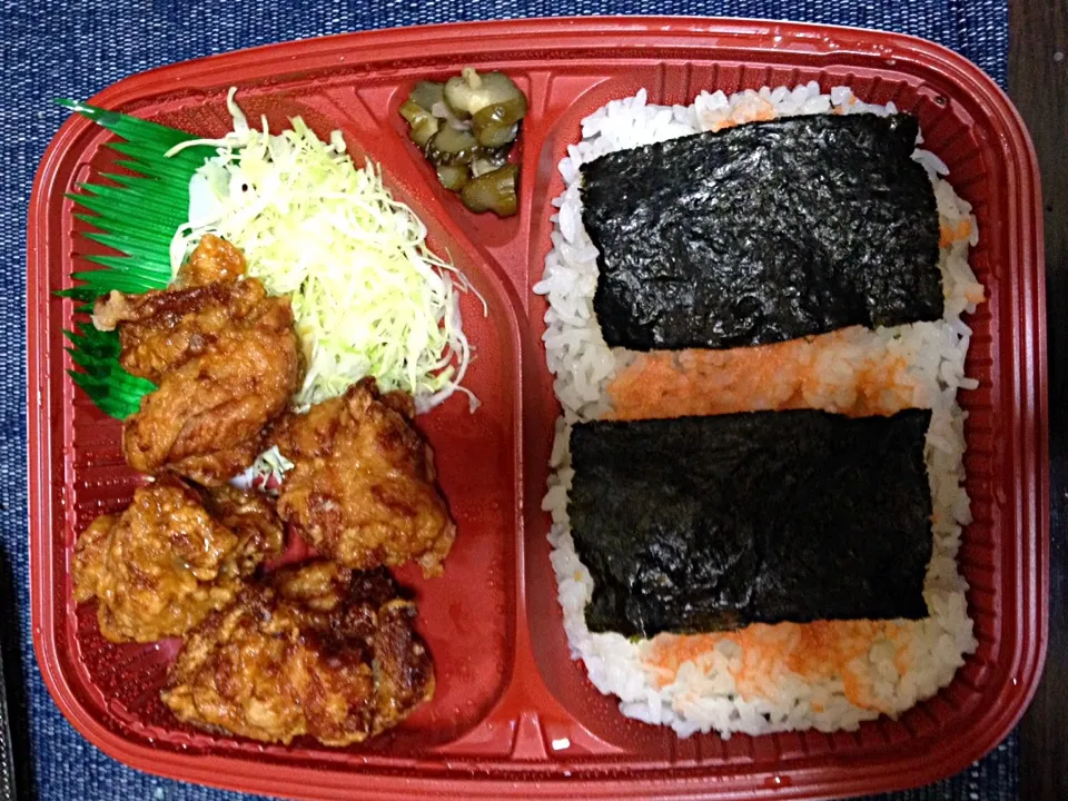 オリジン 鶏の唐揚げ弁当|ばーさんさん