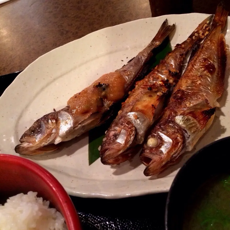 ハタハタ味比べ定食|Koichi Shibataさん