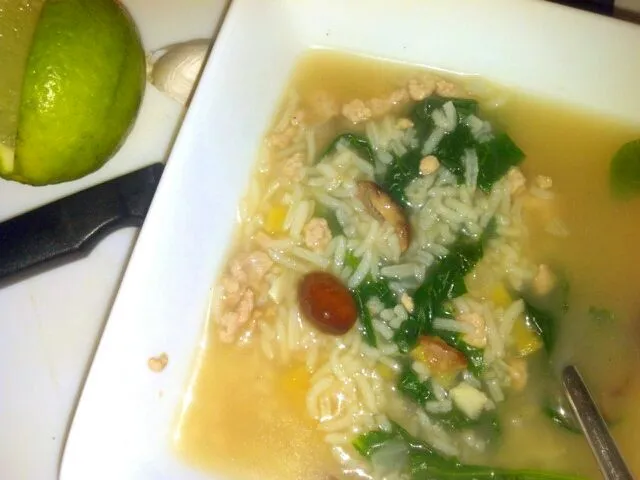 Khmer Pork Ginger Rice Soup|veronicaさん