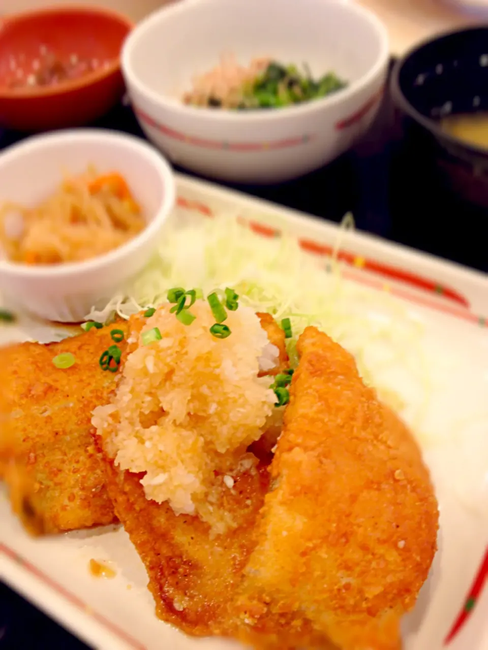 カレイの竜田揚げ♪おろしポン酢|美朱さん