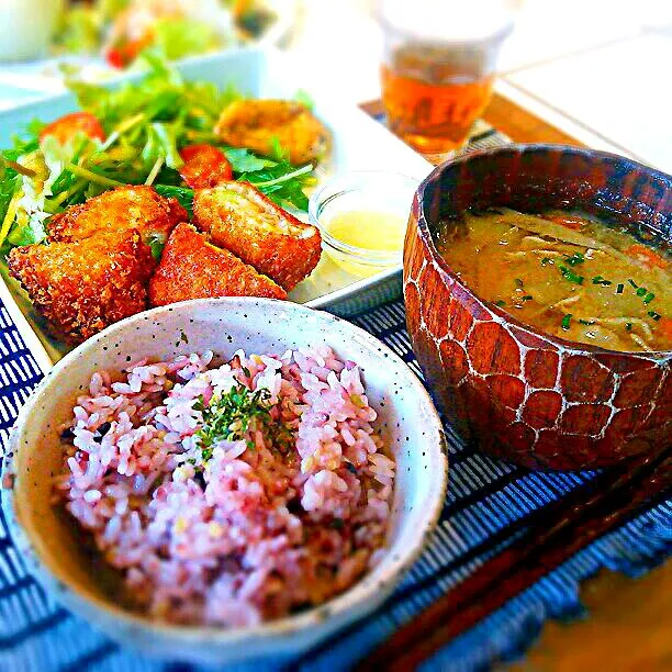 エビカツlunch(๑´ڡ`๑)|ユカチンさん