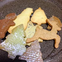 Snapdishの料理写真:Xmasバージョン いろんな味のクッキー|ちょこさん