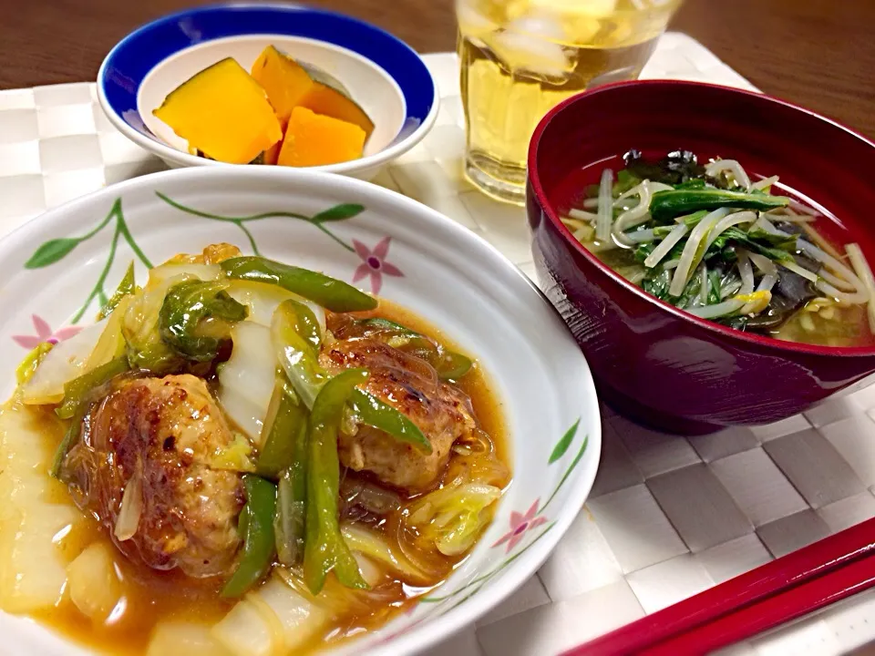 肉団子と春雨の中華煮込み|リコさん