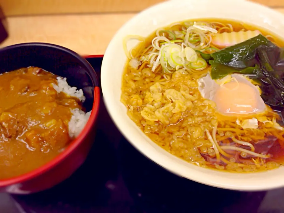 カレー丼セット|流線形さん