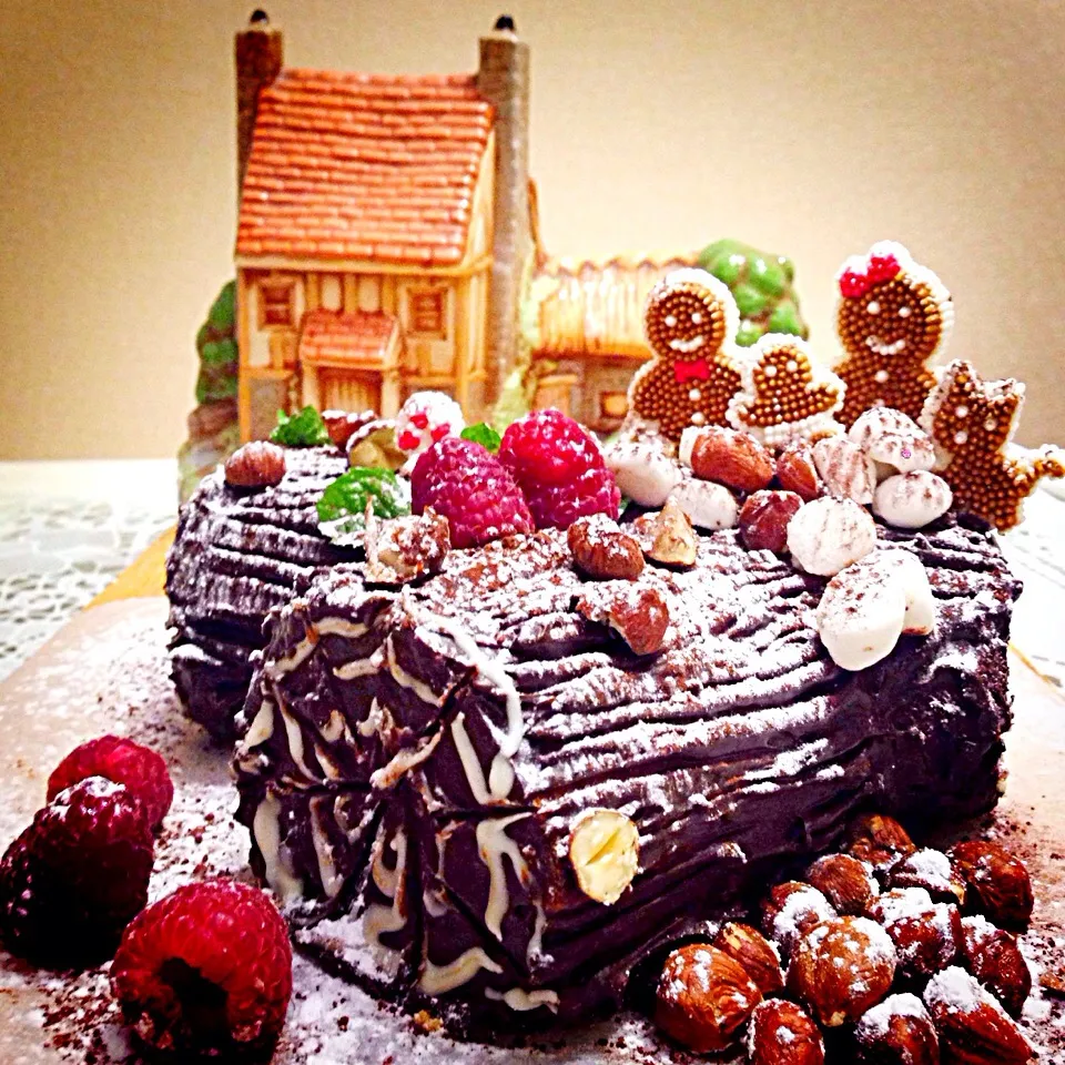 X'mas Log Cake|Misstyさん