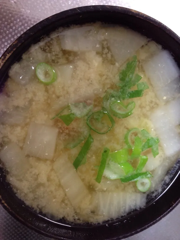 Snapdishの料理写真:Sopa de soja 味噌汁|luz nellyさん