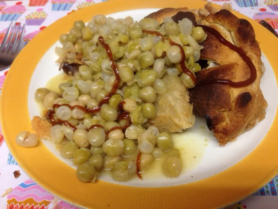 Pie and peas|Alan (Fred) Pipesさん