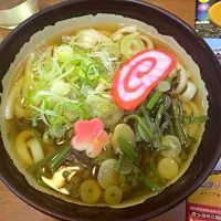 Snapdishの料理写真:金沢山菜うどん|Ayumi  Hidakiさん