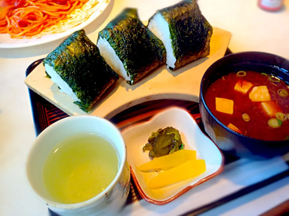 おにぎり定食|くりちさん