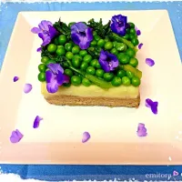 ミートローフ💐仕立て Purple version🌿🍴