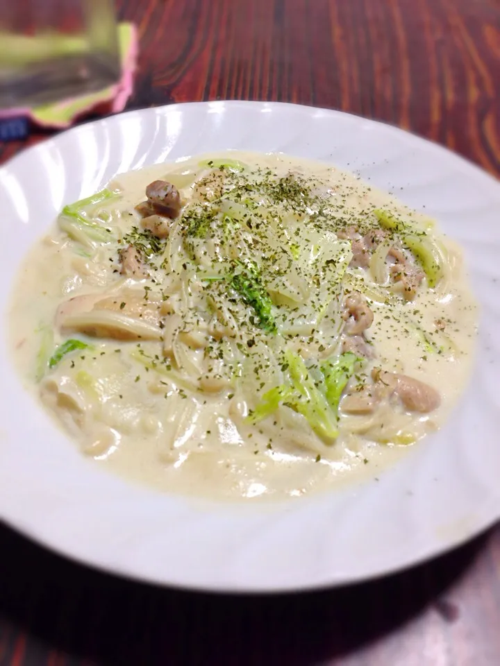 白菜と鳥肉のクリーム煮|リーネ@料理修行中さん