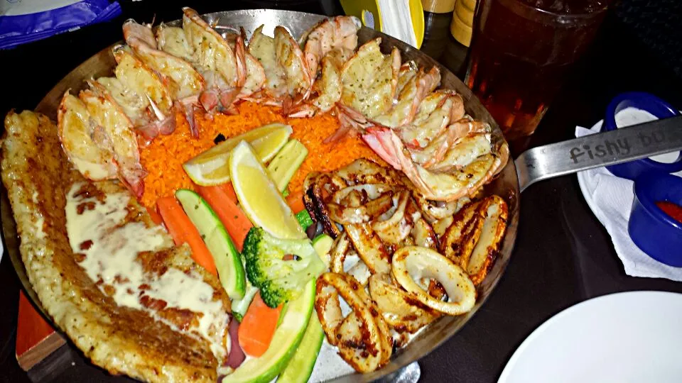 seafood mix platter|SarahJayeさん