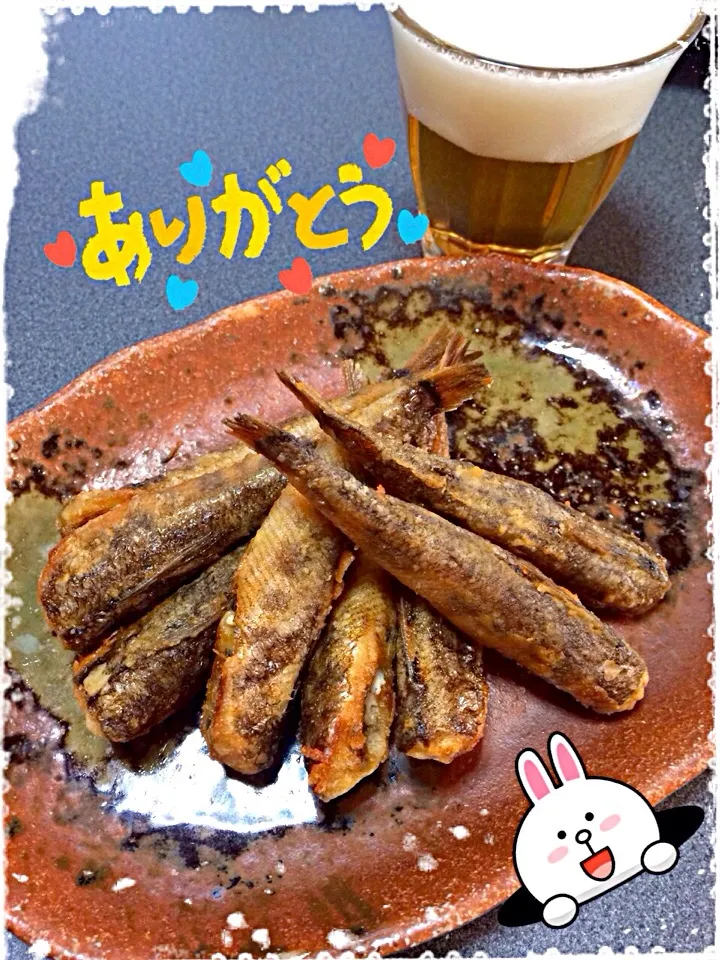 Snapdishの料理写真:メヒカリの唐揚げ|ミホさん