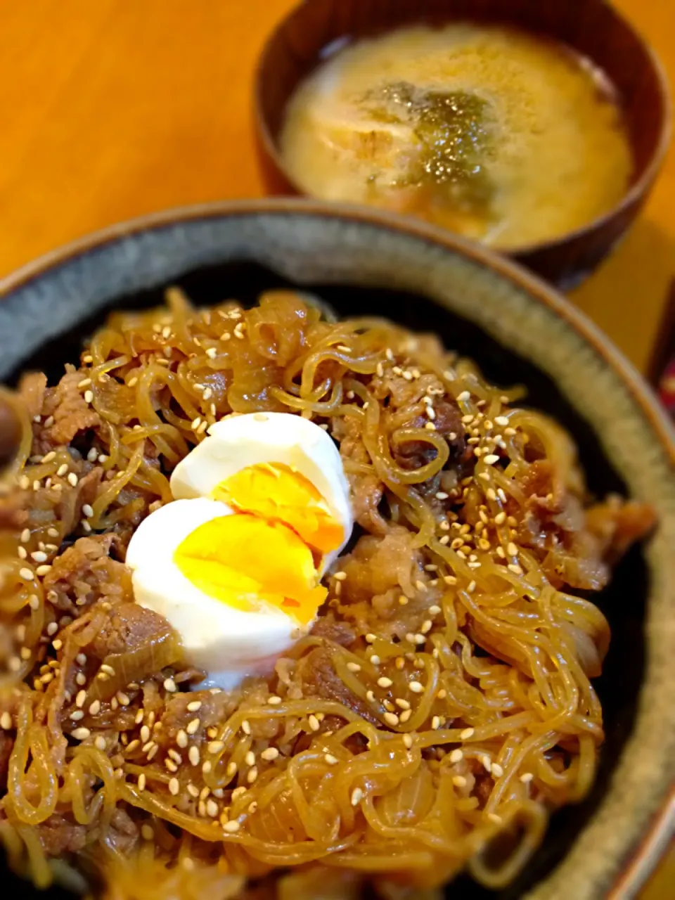 うっかり温たま失敗しましたギュー丼|みつなち☆さん