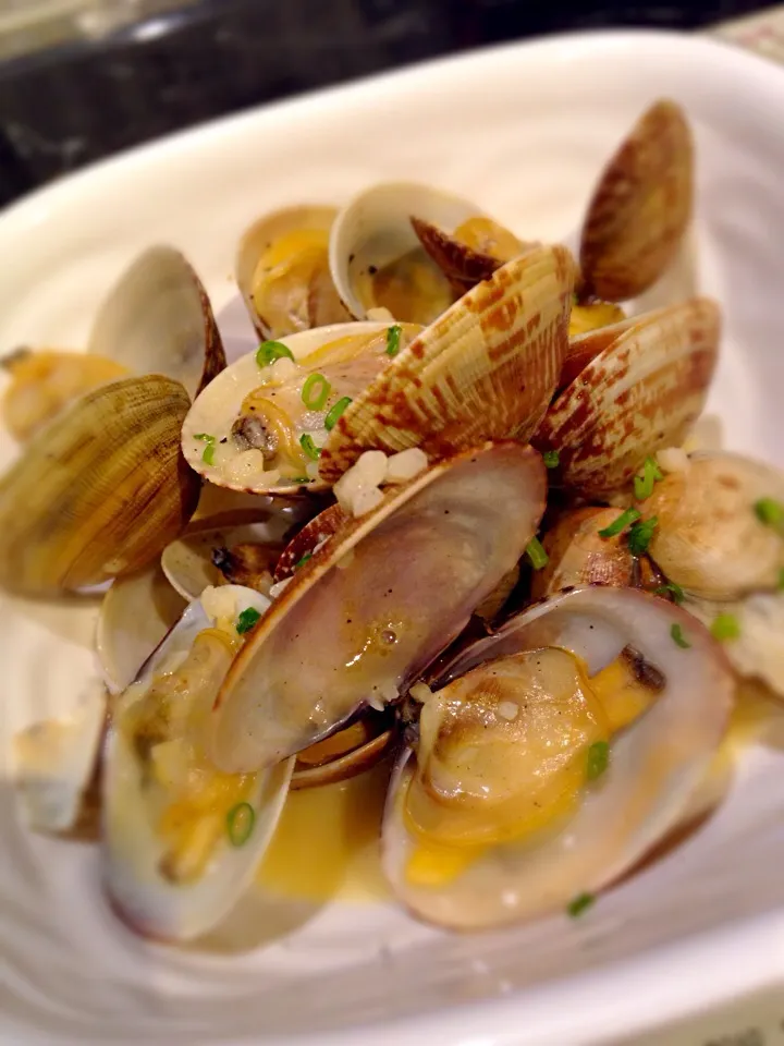 Snapdishの料理写真:Miso clams|Carol Yewさん