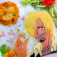 Snapdishの料理写真:ONE PIECE  サンジ|sakuさん