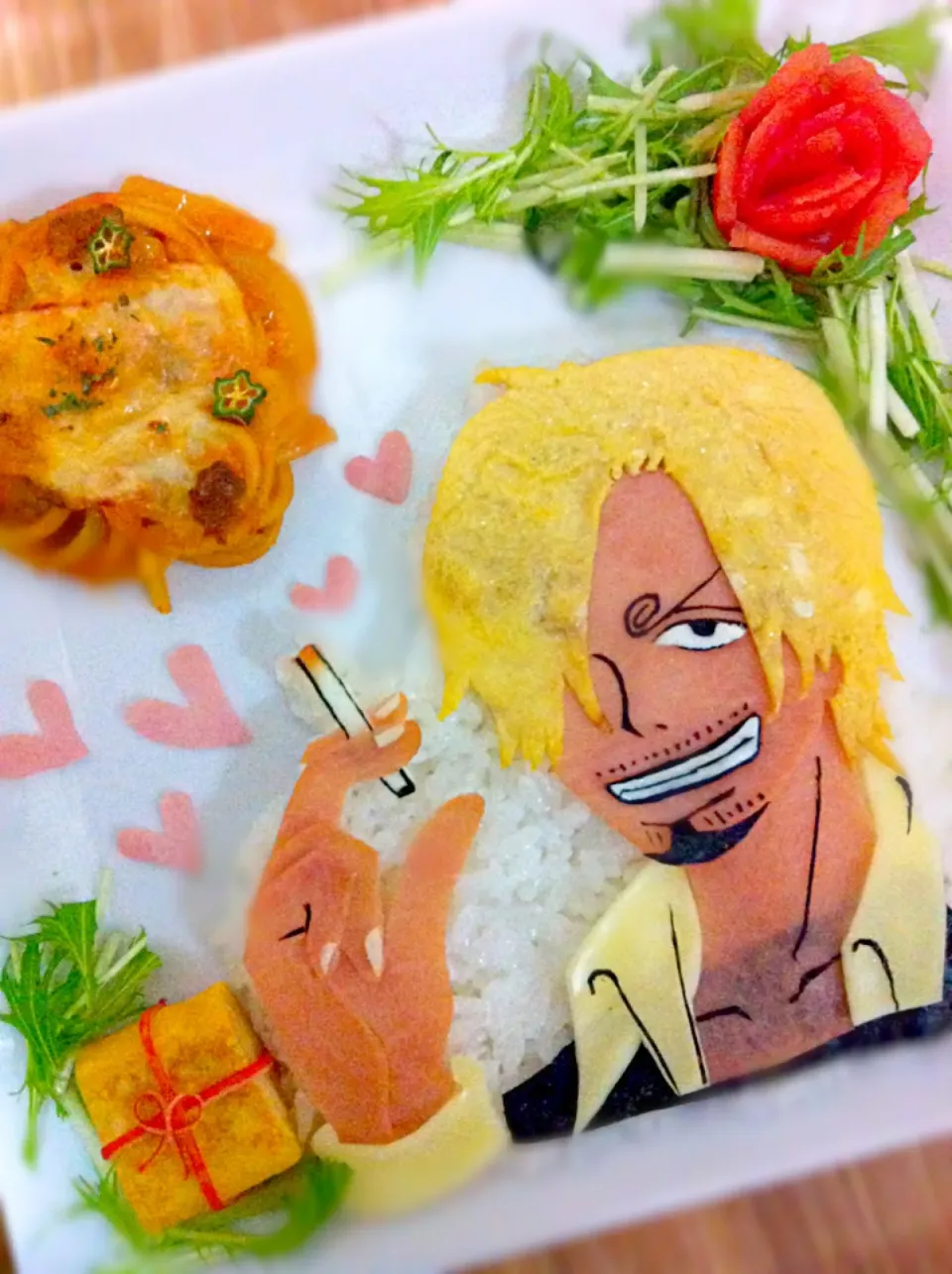 Snapdishの料理写真:ONE PIECE  サンジ|sakuさん