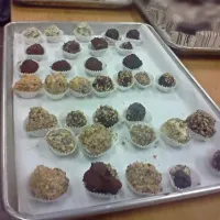 truffles that me and my group made in votech|chante Robinsonさん