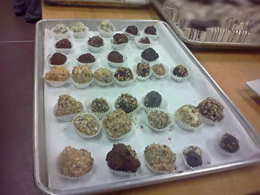 truffles that me and my group made in votech|chante Robinsonさん