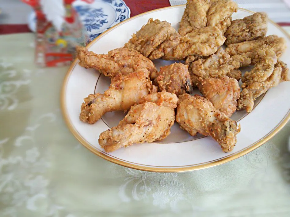 お料理教室のフライドチキン♡|冷斗さん