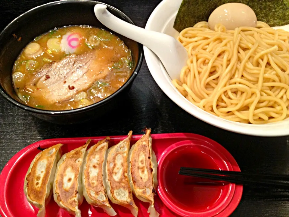 大勝軒つけ麺、餃子|フージさん