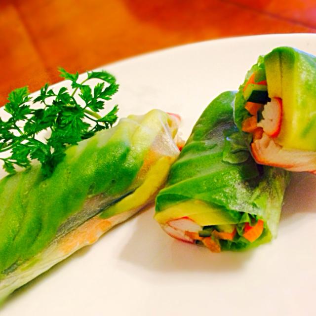 アボカド生春巻き/Sayuri Takahashi | Snapdish[スナップディッシュ