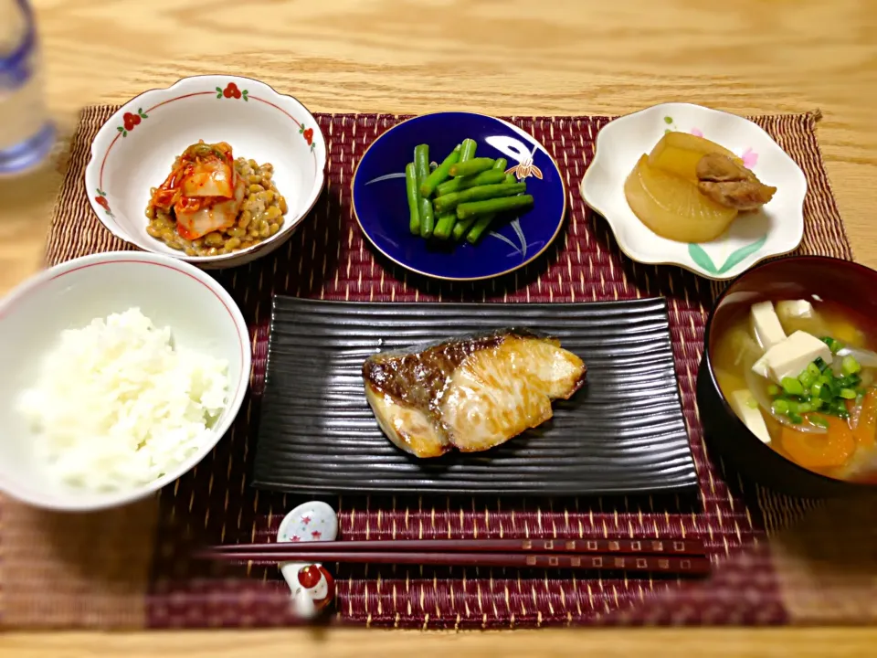 鰤の塩焼き|ゆきぼぅさん