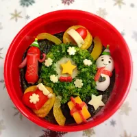 12/16 弁当男子！クリスマスmy弁当