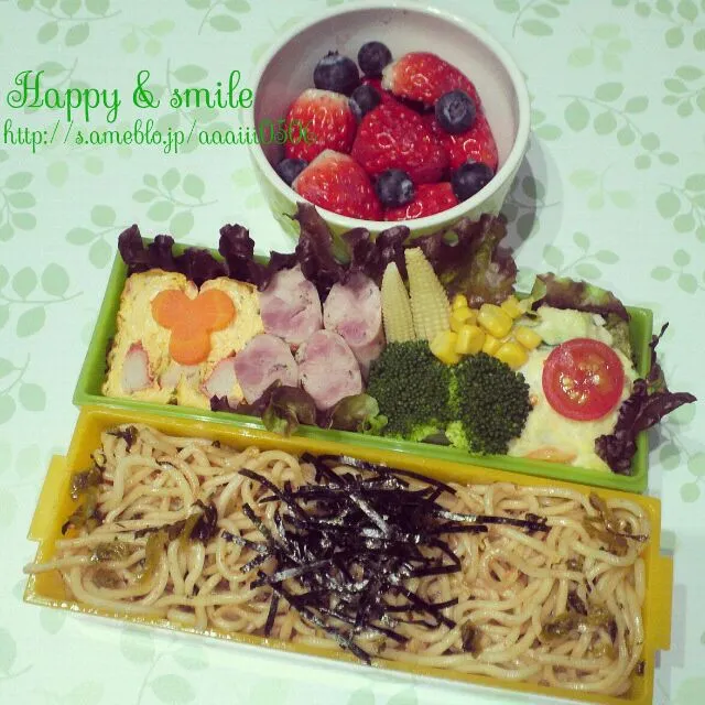 高菜たらこパスタ弁当|☆AI ☆さん