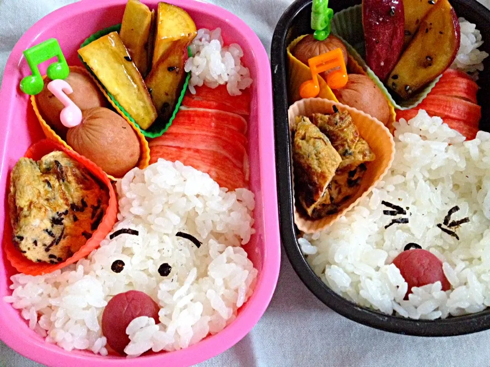 幼稚園のお弁当 12/16⁂サンタ………？⁂|5児のママさん