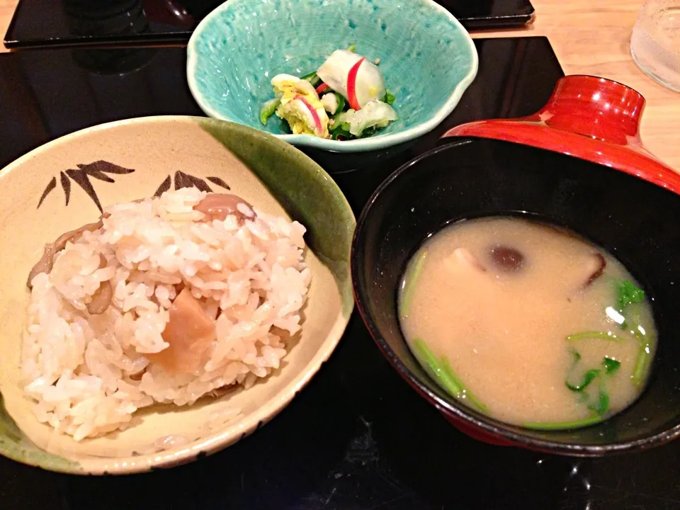 茸の炊込み御飯|あきらさん