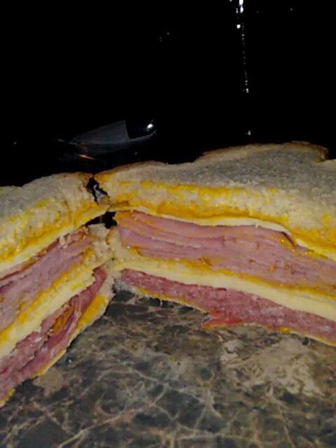 Snapdishの料理写真:The sandwich I made my father in law for lunch tomorrow|Polly Gelfusoさん