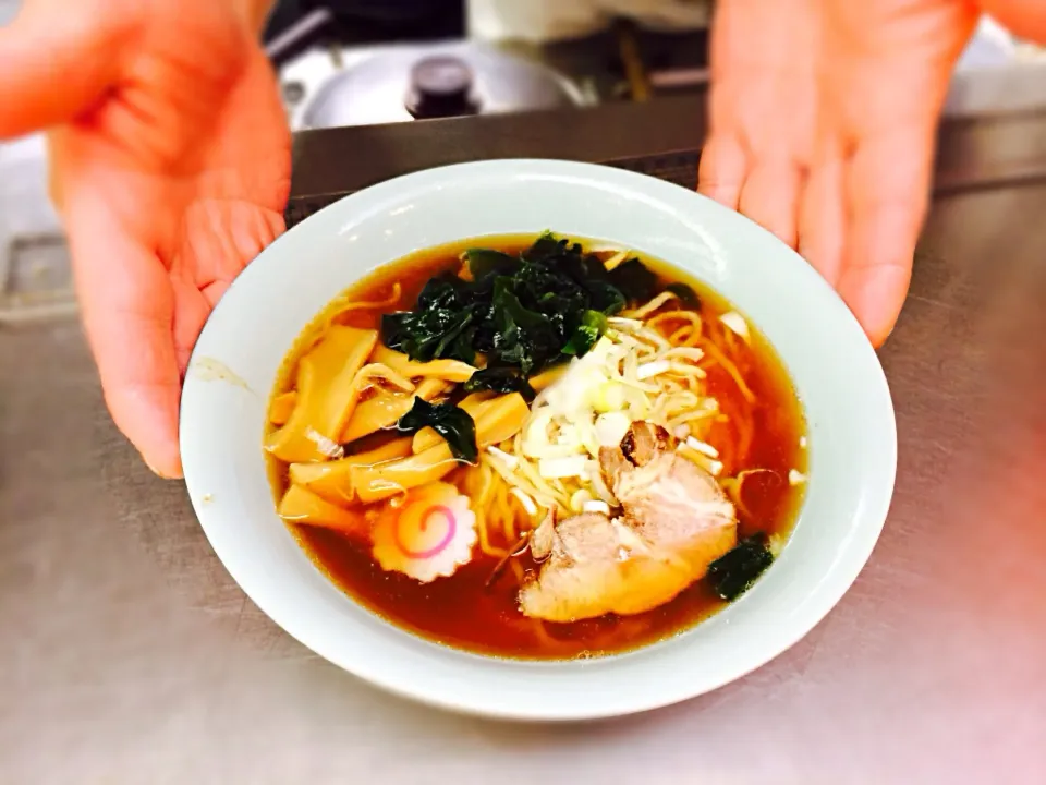 Snapdishの料理写真:学食ラーメン（≧∇≦）|emiさん