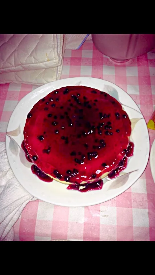 Blueberry cheese cake|madellyn mizunoさん