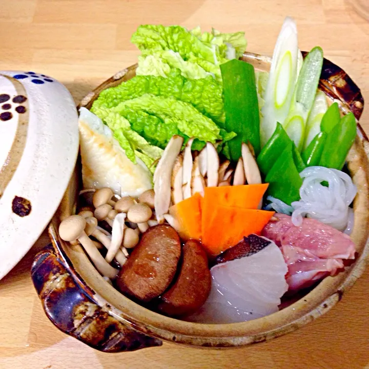 旦那さんのお一人様鍋|Mica Kobayashiさん