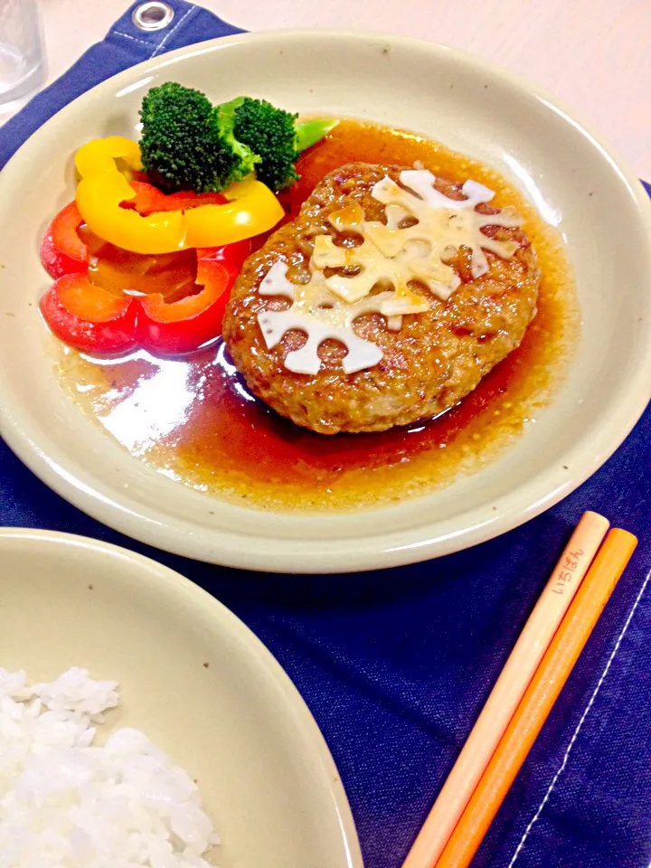 照り焼きハンバーグ|ともちゃんさん