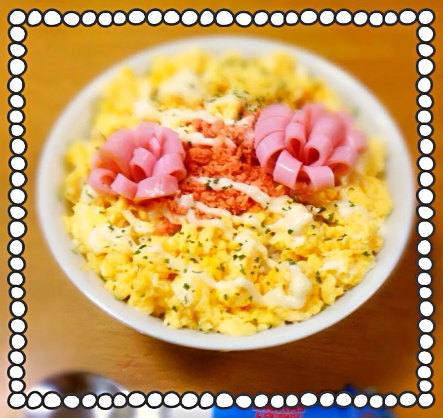 お花畑丼にしては お花が少ない丼(笑)|*seiko*さん