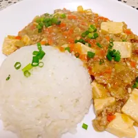 Snapdishの料理写真:優しい味の麻婆豆腐|ニカさん