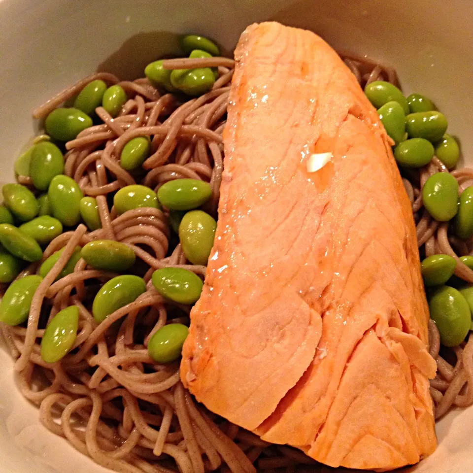 Salmon & Edamame Soba|Aliceさん